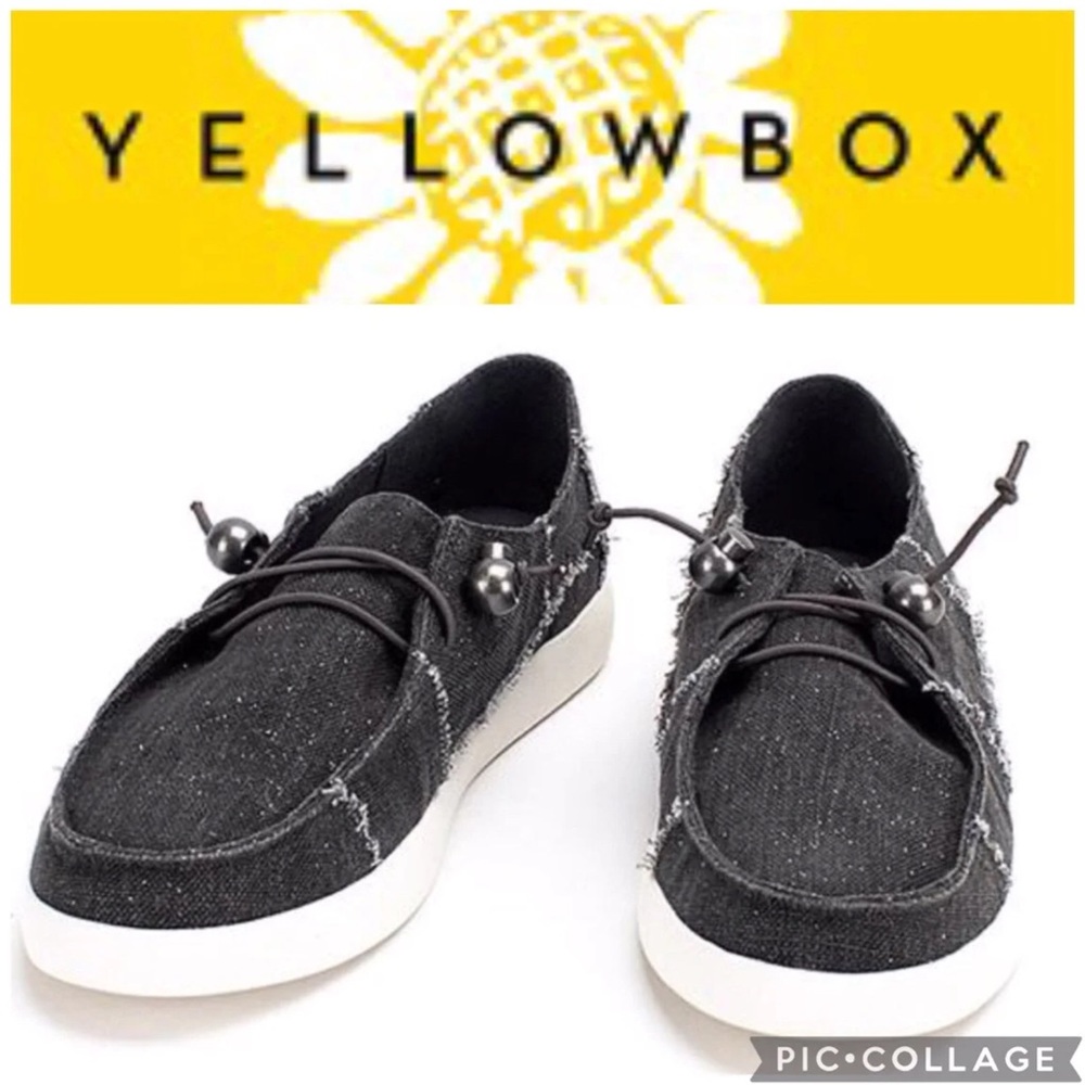 Yellow Box Slip On Shoes